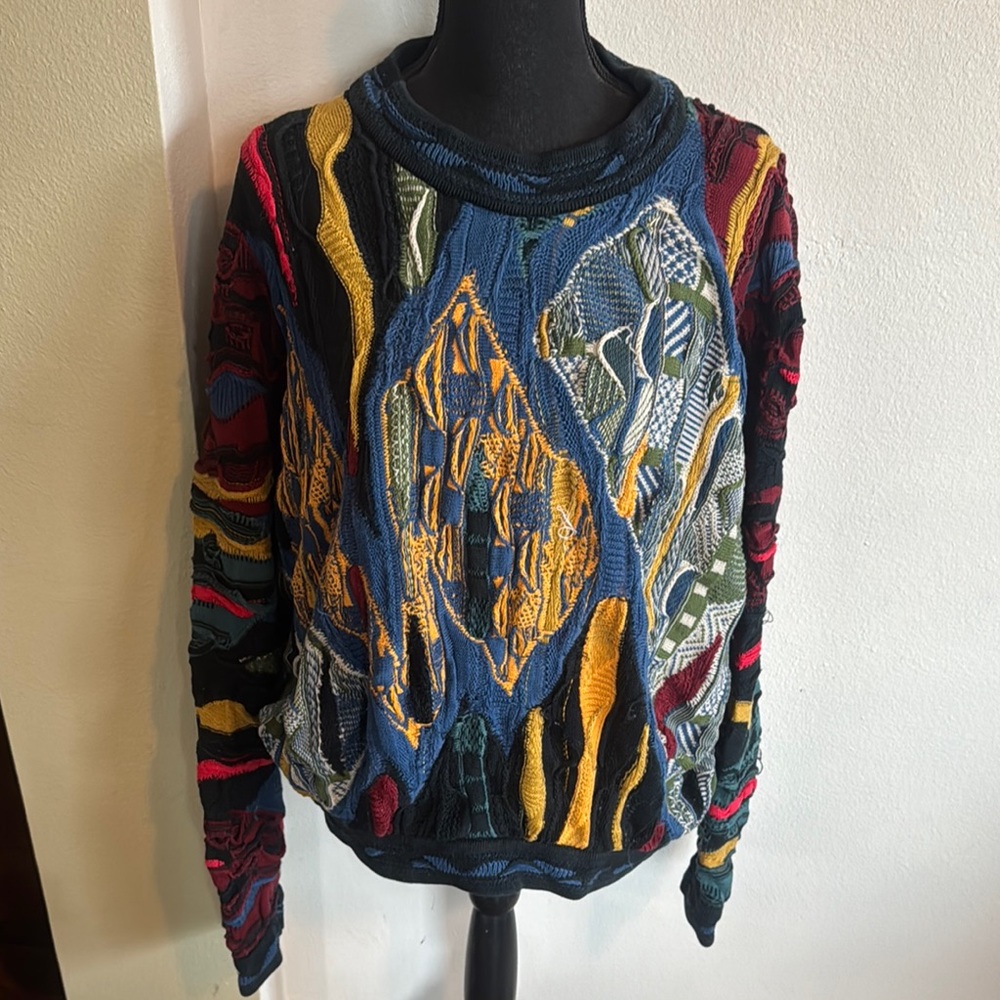 Colorful Knit Sweater